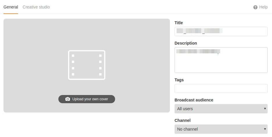OK broadcast parameters