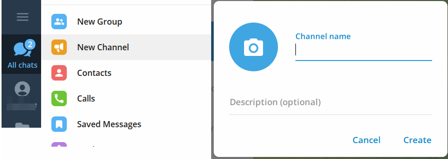 New channel in Telegram